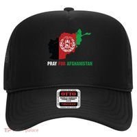 Pray For Afghanistan Flag Map Hat thumb 0