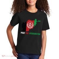 Pray For Afghanistan Flag Map Kids T-Shirt thumb 2