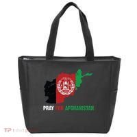 Pray For Afghanistan Flag Map Tote Bag thumb 0