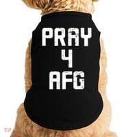 Pray For AFG Afghanistan Doggie Tank thumb 0