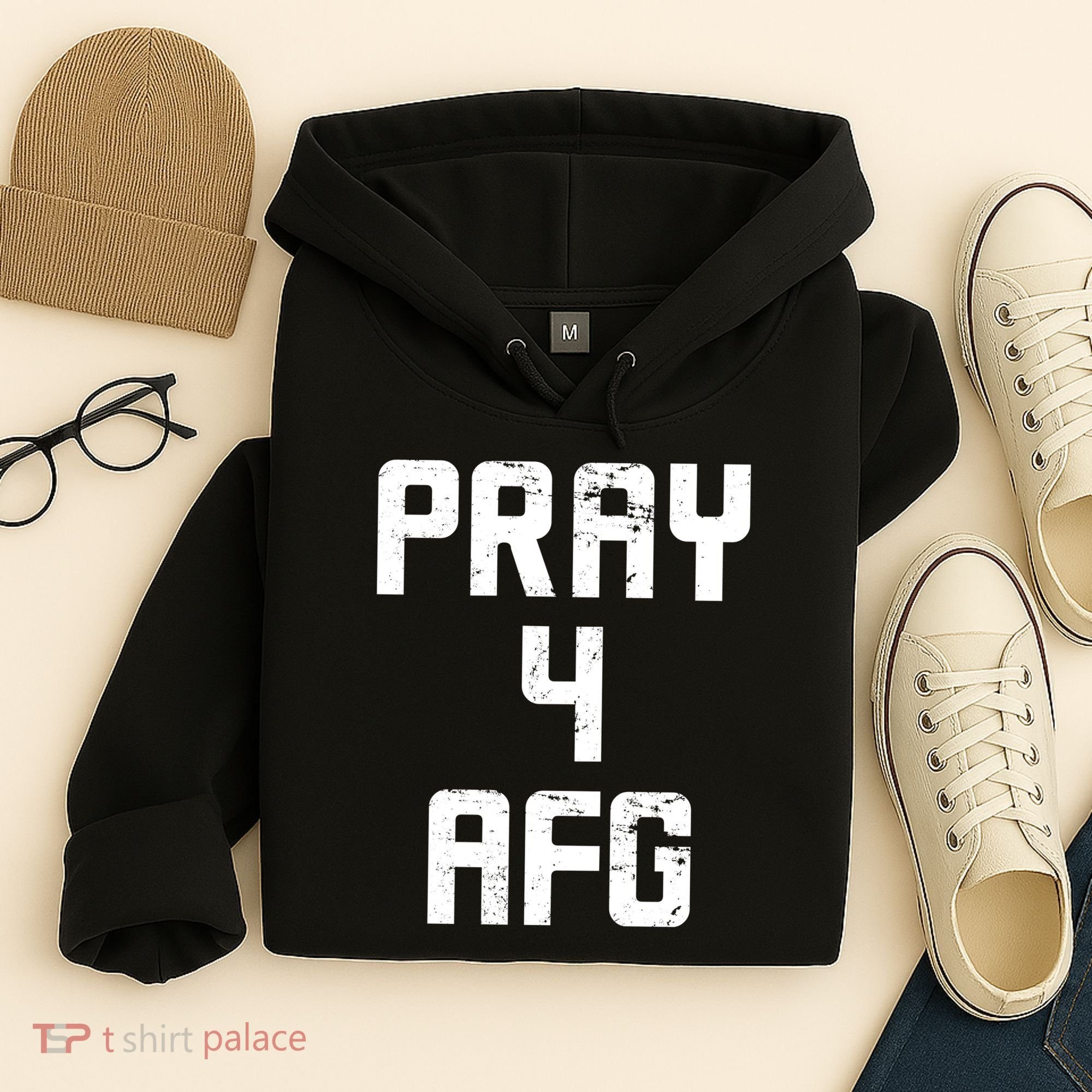 Pray For AFG Afghanistan Hoodie