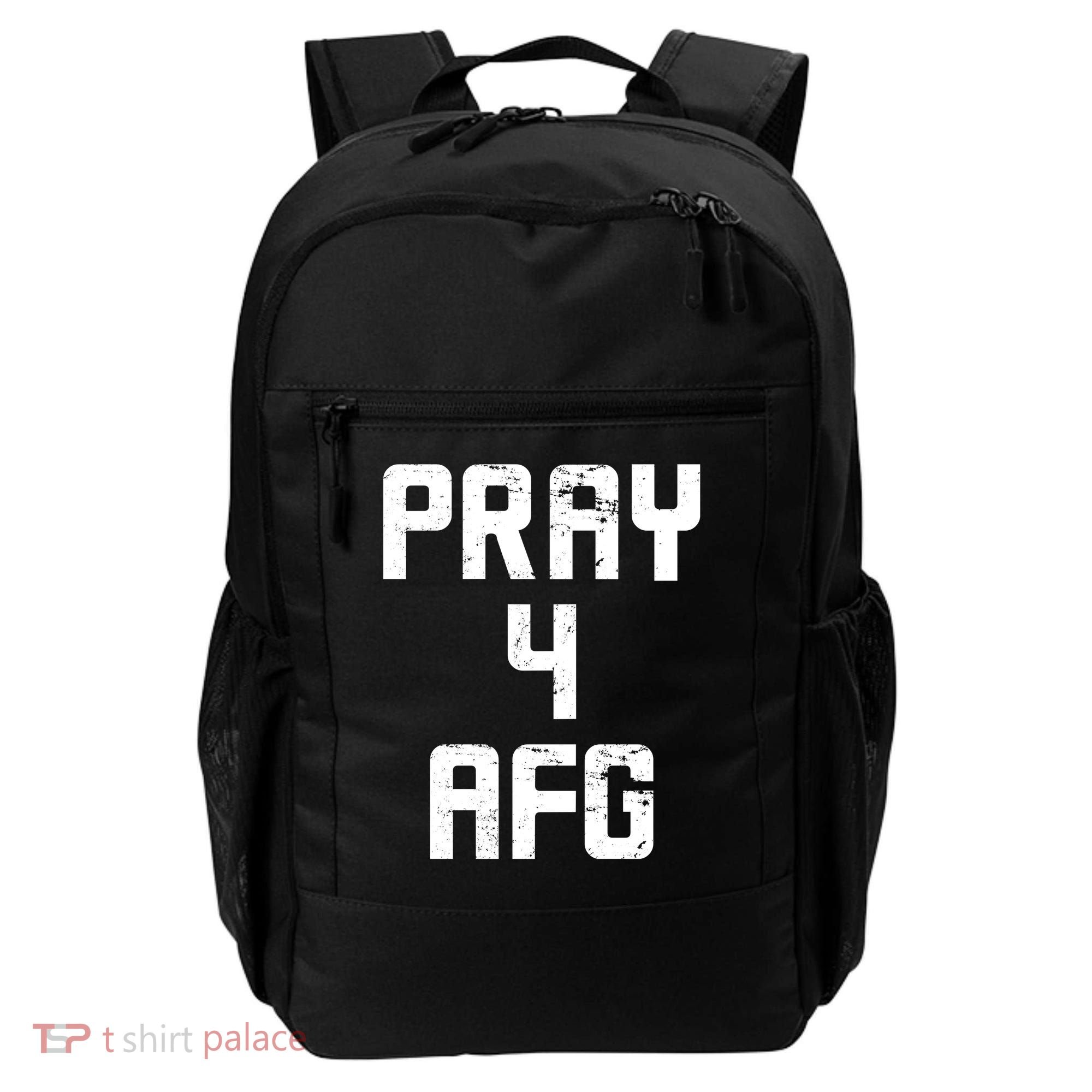 Pray For AFG Afghanistan Backpack