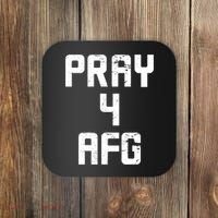 Pray For AFG Afghanistan Coaster thumb 0