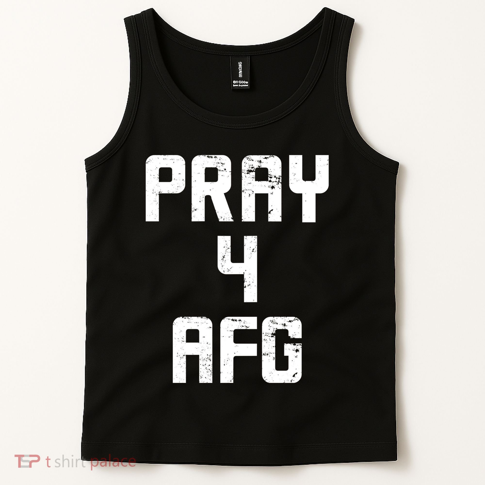 Pray For AFG Afghanistan Tank Top