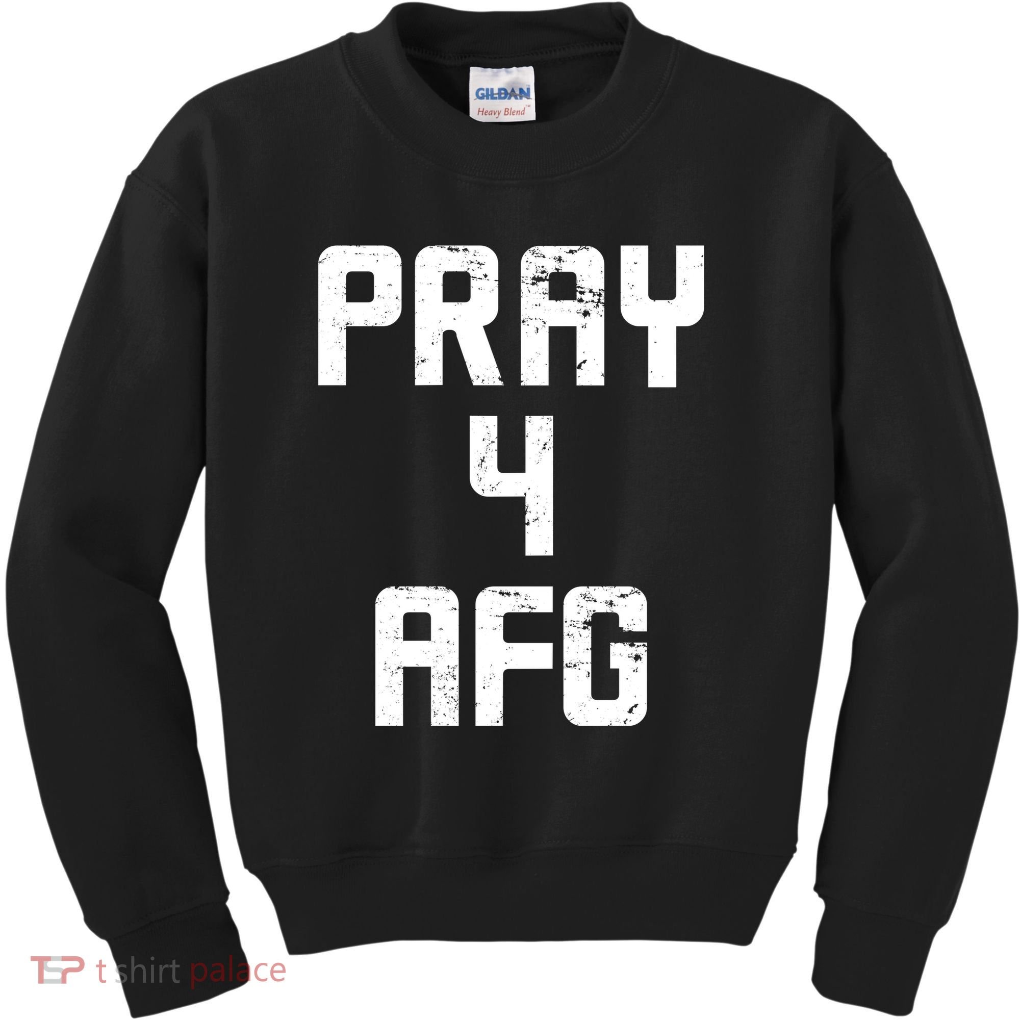 Pray For AFG Afghanistan Kids Sweatshirt