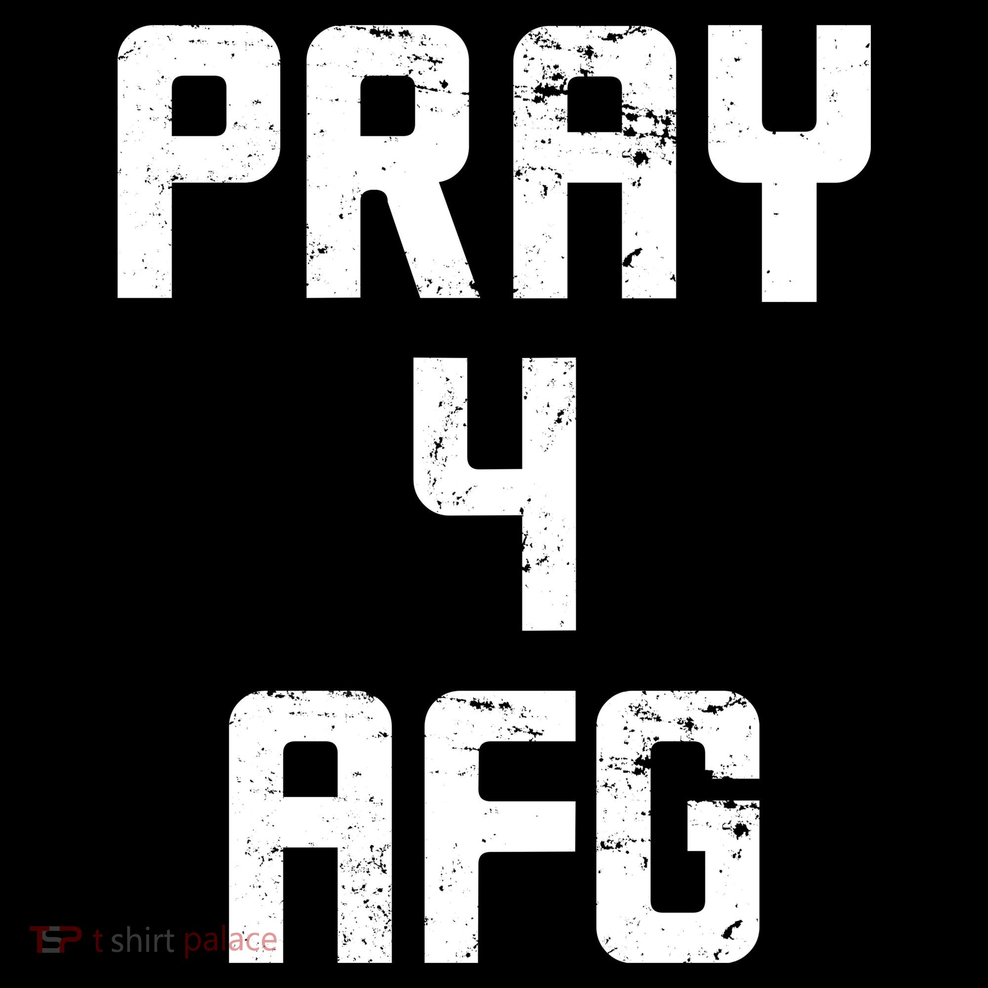 Pray For AFG Afghanistan Kids Long Sleeve Shirt
