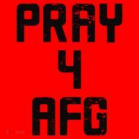 Pray For AFG Afghanistan Santa Hat thumb 1