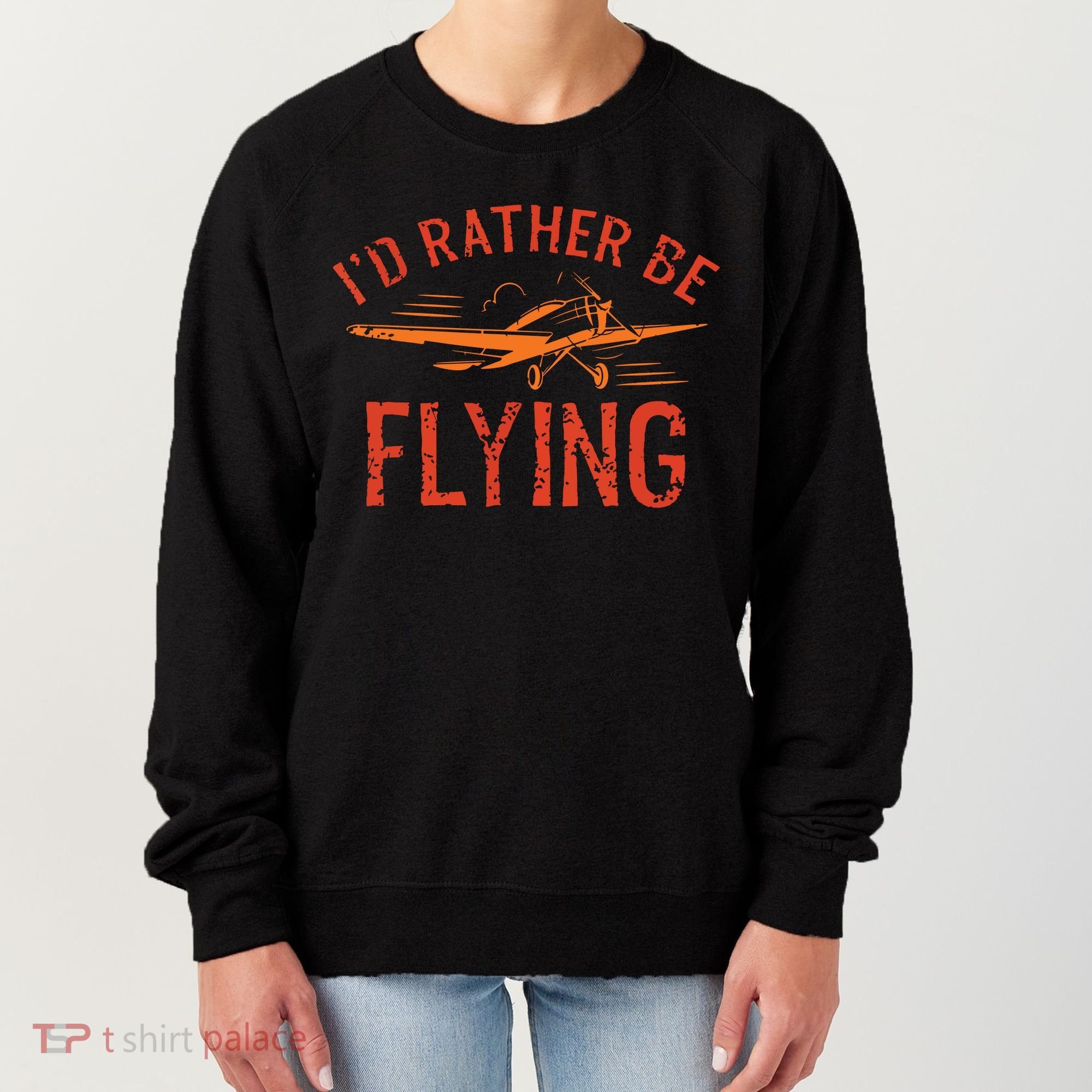 Pilot Flying Aviator Flight Airplane Lovers Aviation Women's Sweatshirt