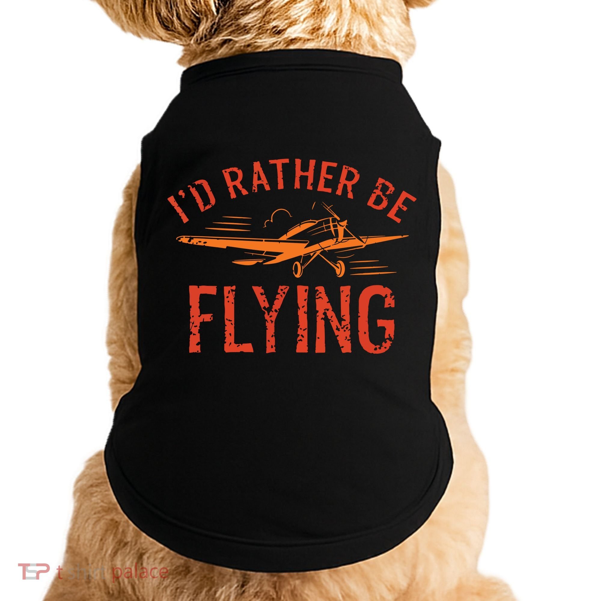 Pilot Flying Aviator Flight Airplane Lovers Aviation Doggie Tank