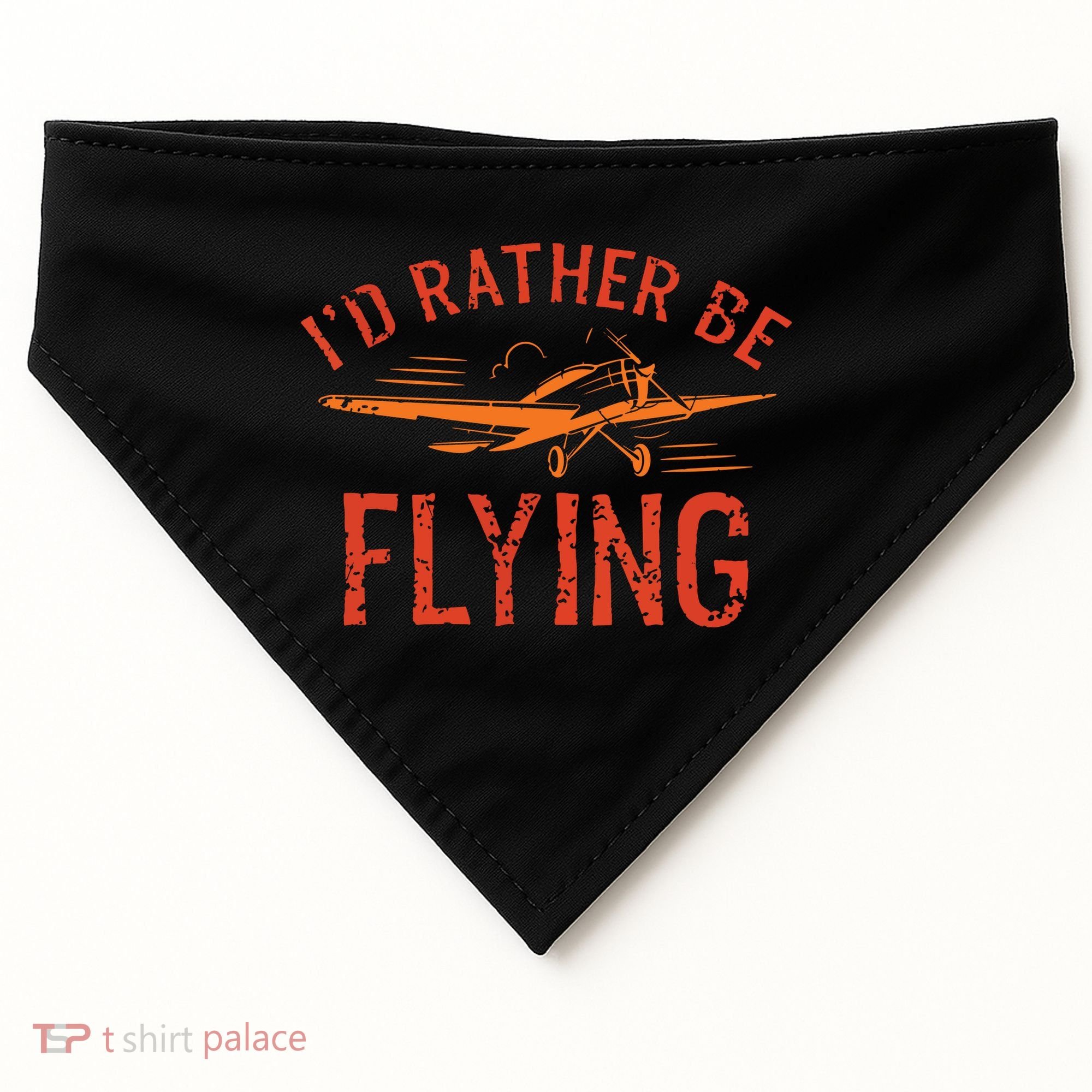 Pilot Flying Aviator Flight Airplane Lovers Aviation USA-Made Doggie Bandana