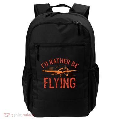 Pilot Flying Aviator Flight Airplane Lovers Aviation Backpack