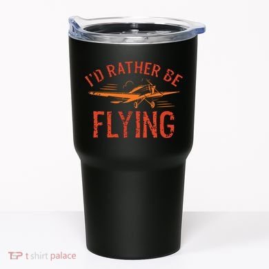 Pilot Flying Aviator Flight Airplane Lovers Aviation Tumbler