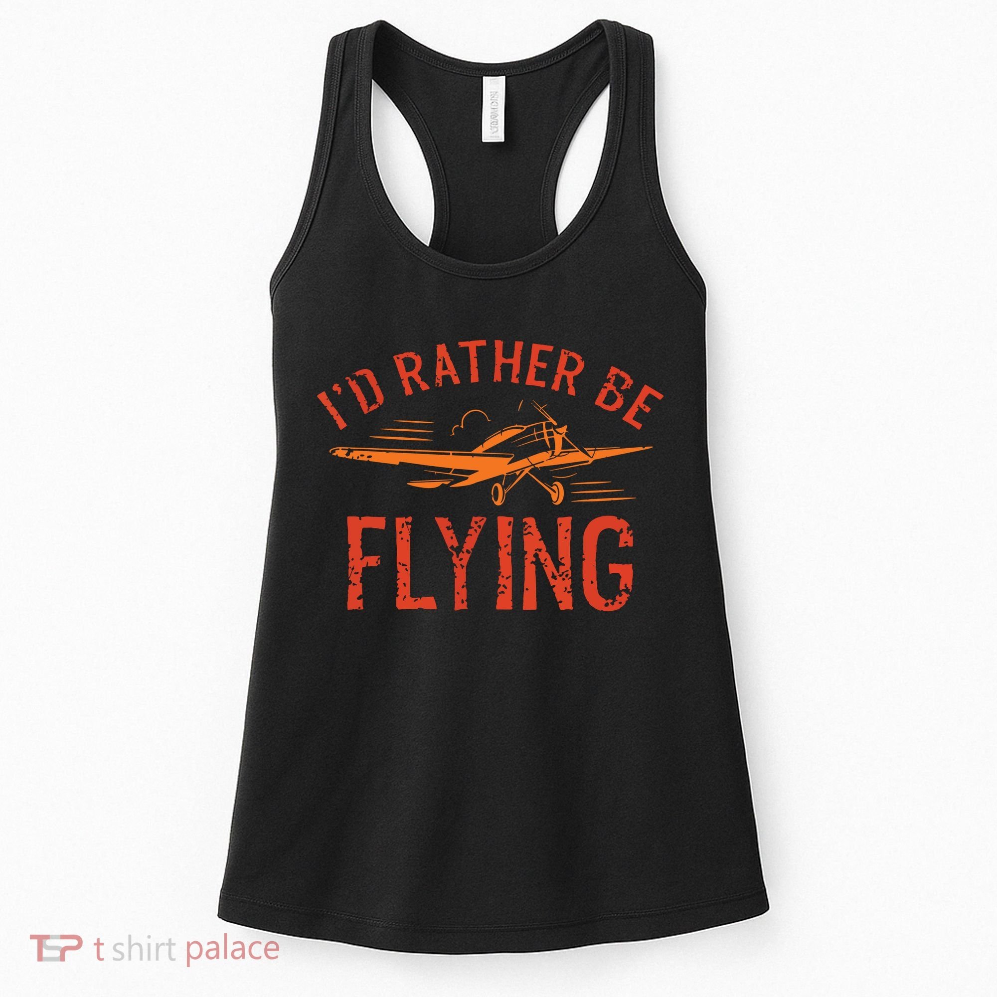 Pilot Flying Aviator Flight Airplane Lovers Aviation Women's Tank Top