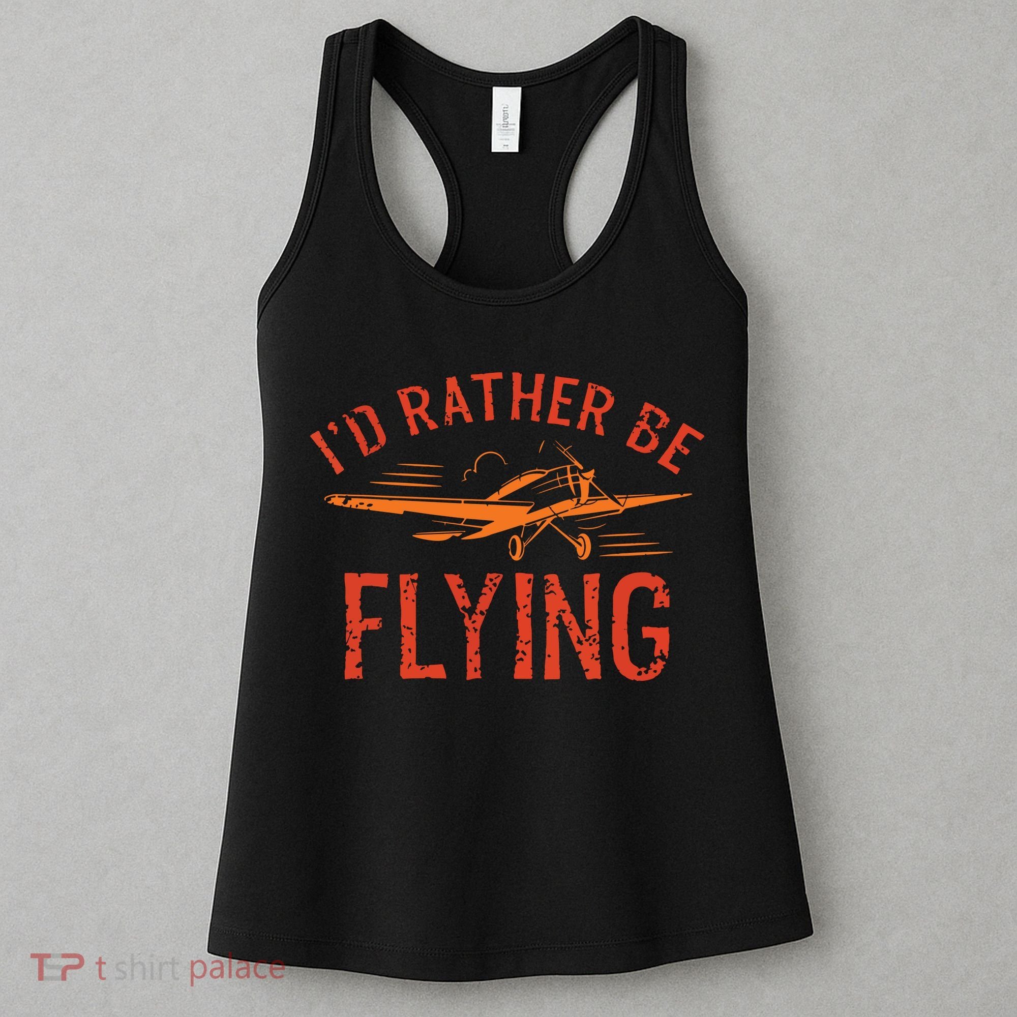 Pilot Flying Aviator Flight Airplane Lovers Aviation Women's Tank Top