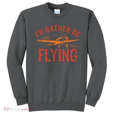Pilot Flying Aviator Flight Airplane Lovers Aviation Sweatshirt