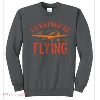 Pilot Flying Aviator Flight Airplane Lovers Aviation Sweatshirt thumb 0