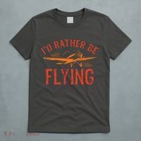Pilot Flying Aviator Flight Airplane Lovers Aviation T-Shirt thumb 5