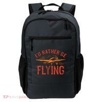 Pilot Flying Aviator Flight Airplane Lovers Aviation Backpack thumb 0