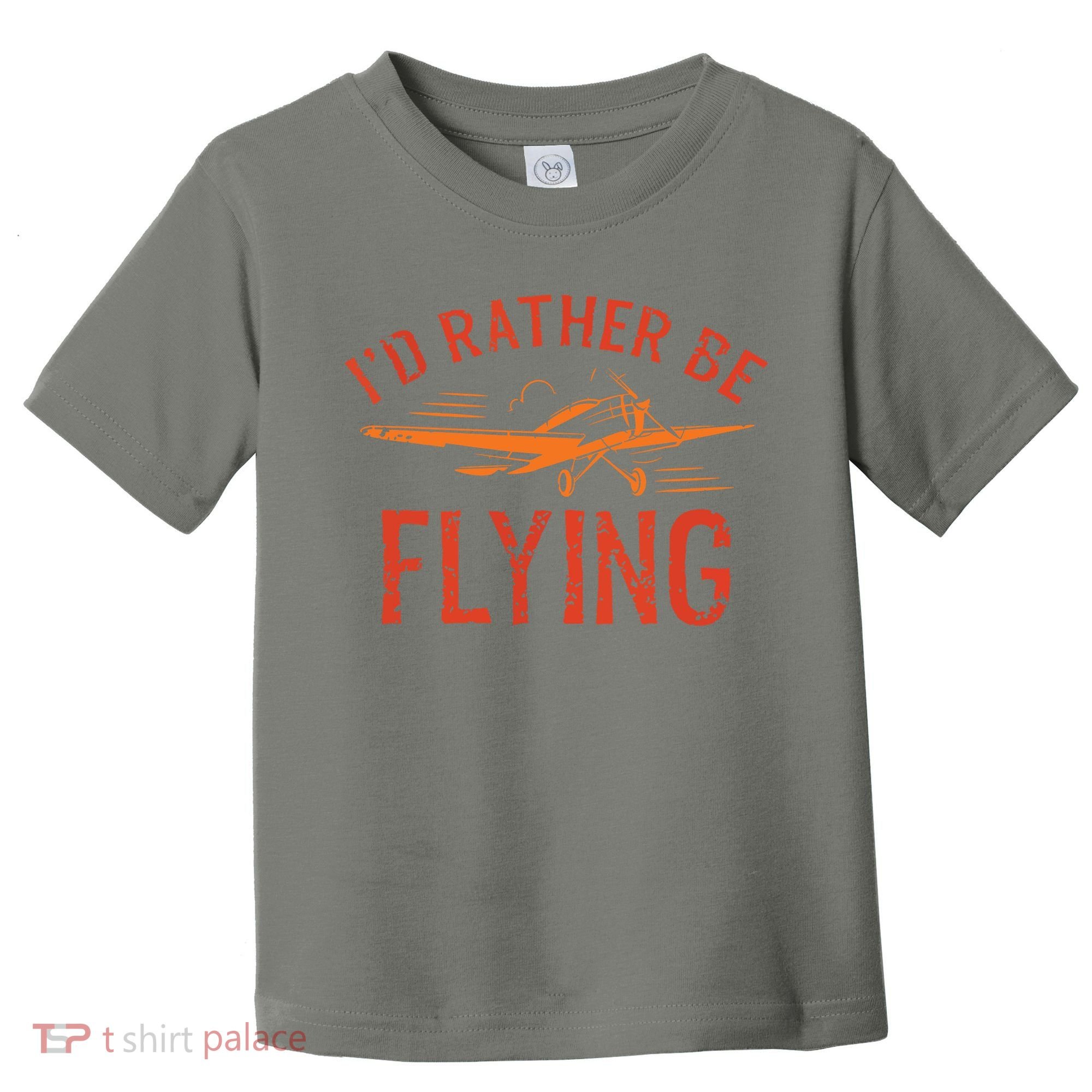 Pilot Flying Aviator Flight Airplane Lovers Aviation Toddler T-Shirt