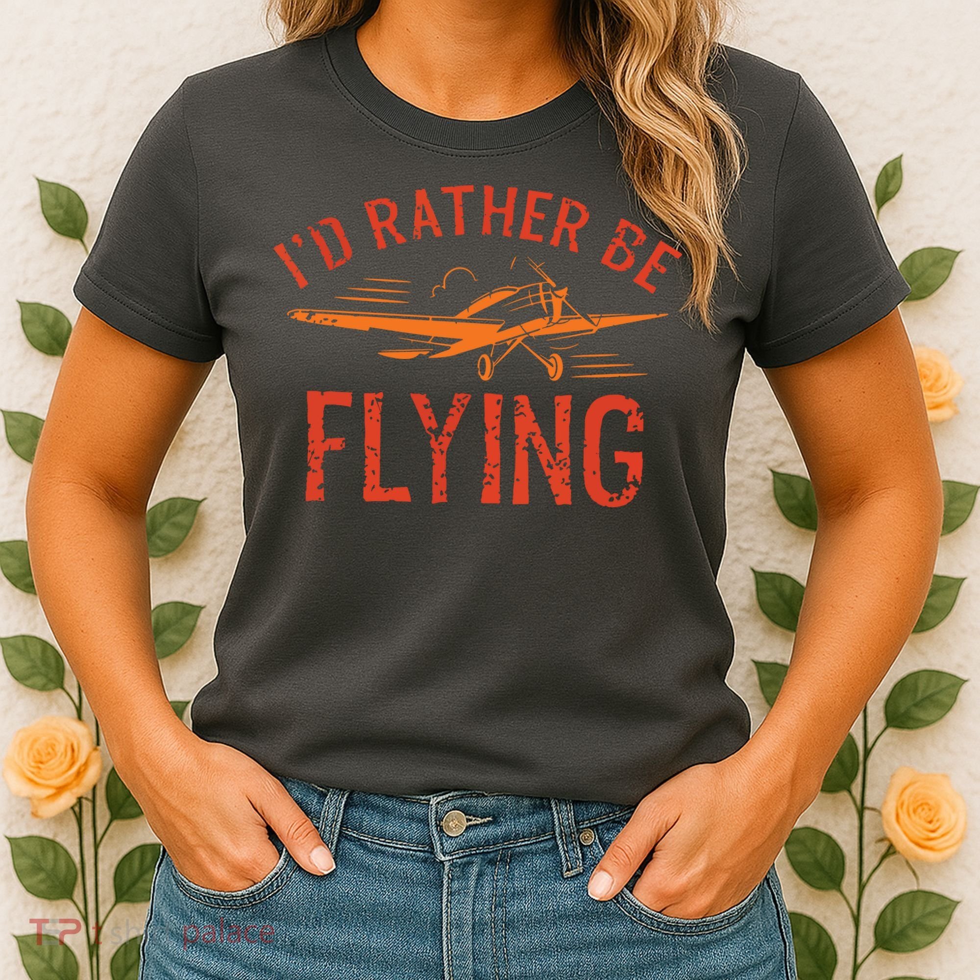 Pilot Flying Aviator Flight Airplane Lovers Aviation Women's T-Shirt