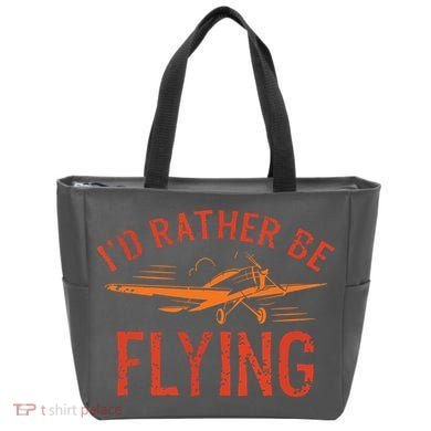 Pilot Flying Aviator Flight Airplane Lovers Aviation Tote Bag