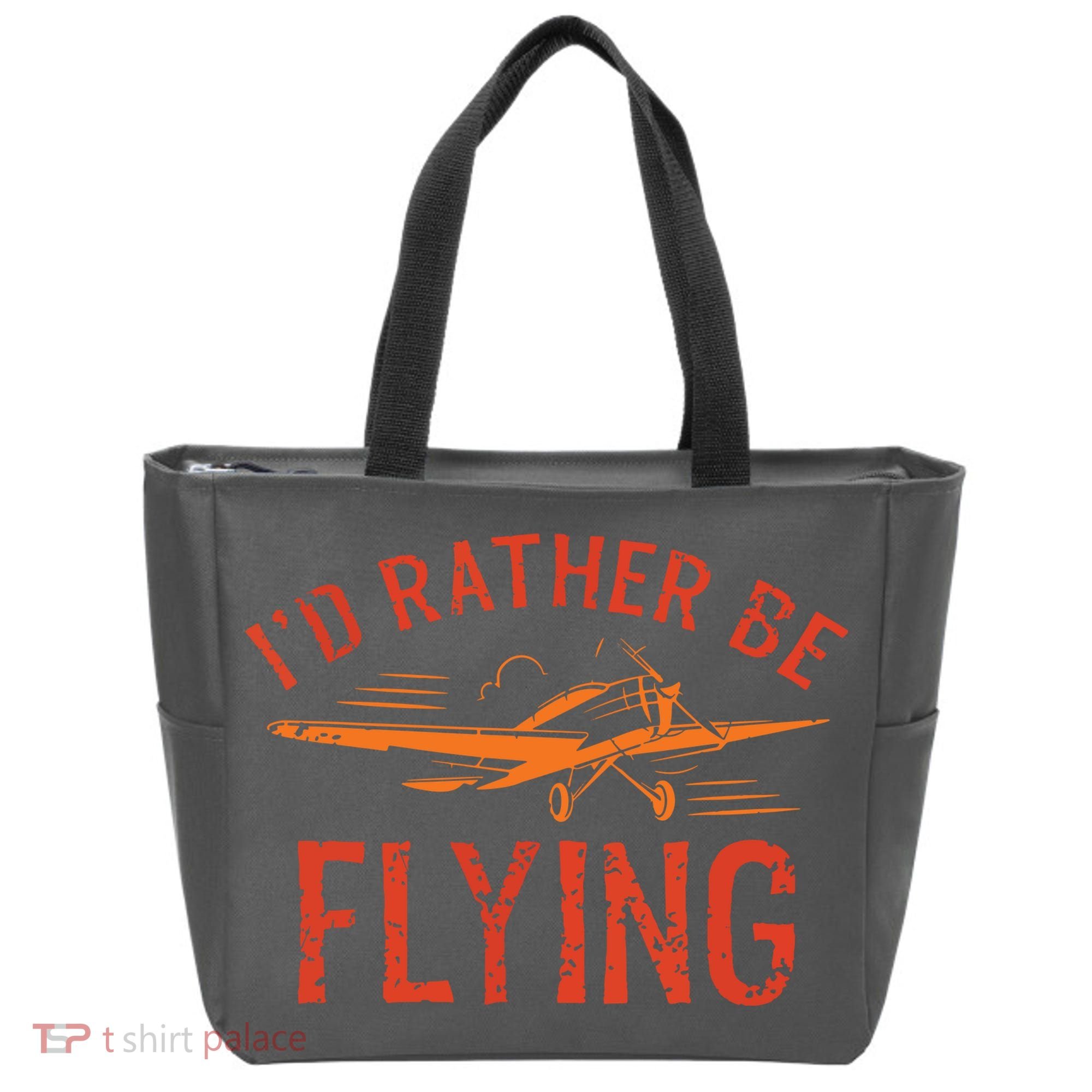 Pilot Flying Aviator Flight Airplane Lovers Aviation Tote Bag