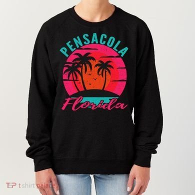Pensacola Florida Beach Vacation Sunset Gift Women's Sweatshirt