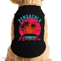 Pensacola Florida Beach Vacation Sunset Gift Doggie Tank thumb 0