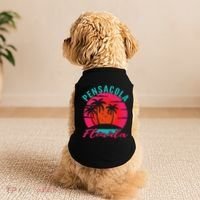Pensacola Florida Beach Vacation Sunset Gift Doggie Tank thumb 2