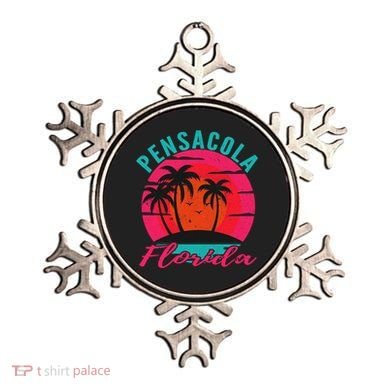 Pensacola Florida Beach Vacation Sunset Gift Ornament