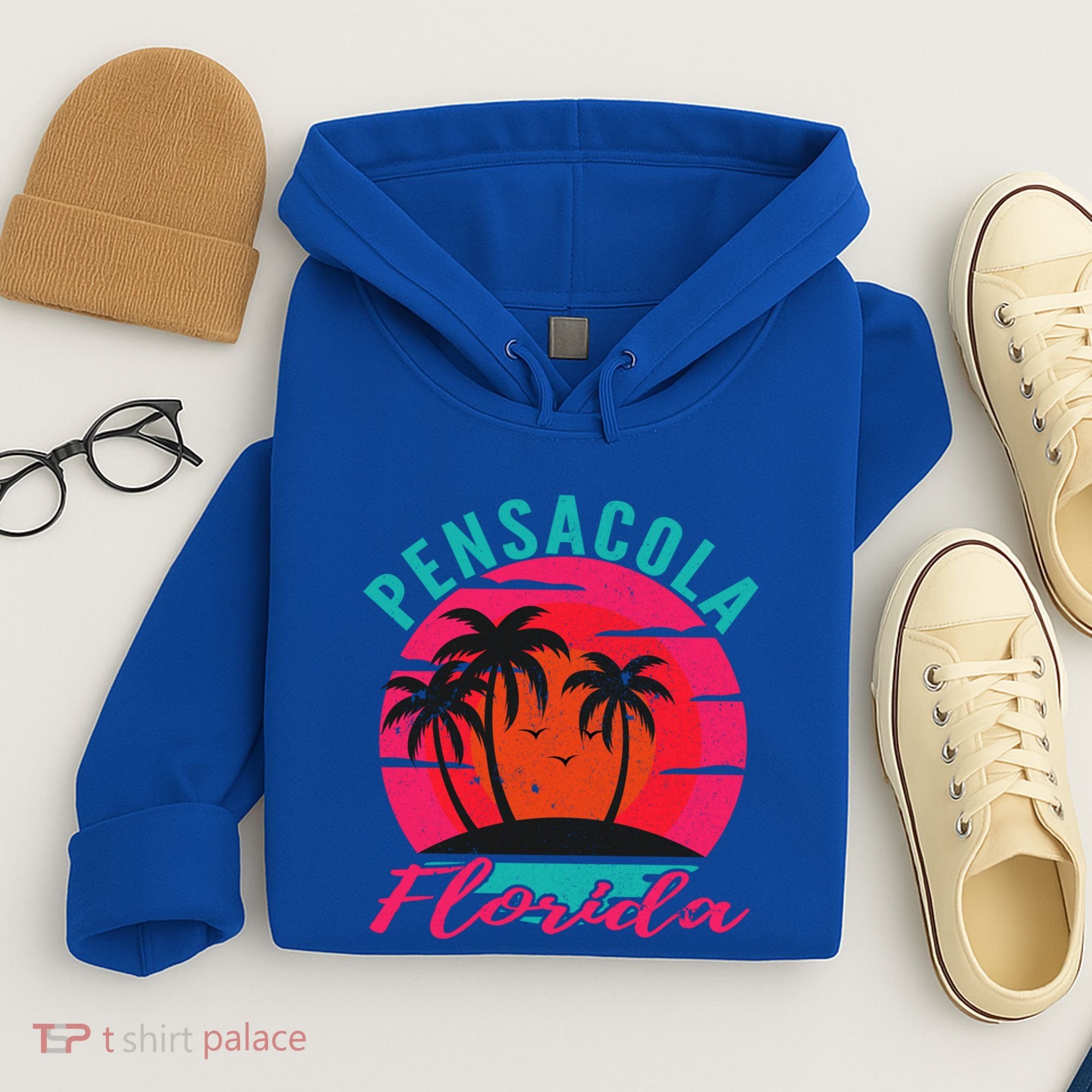 Pensacola Florida Beach Vacation Sunset Gift Hoodie