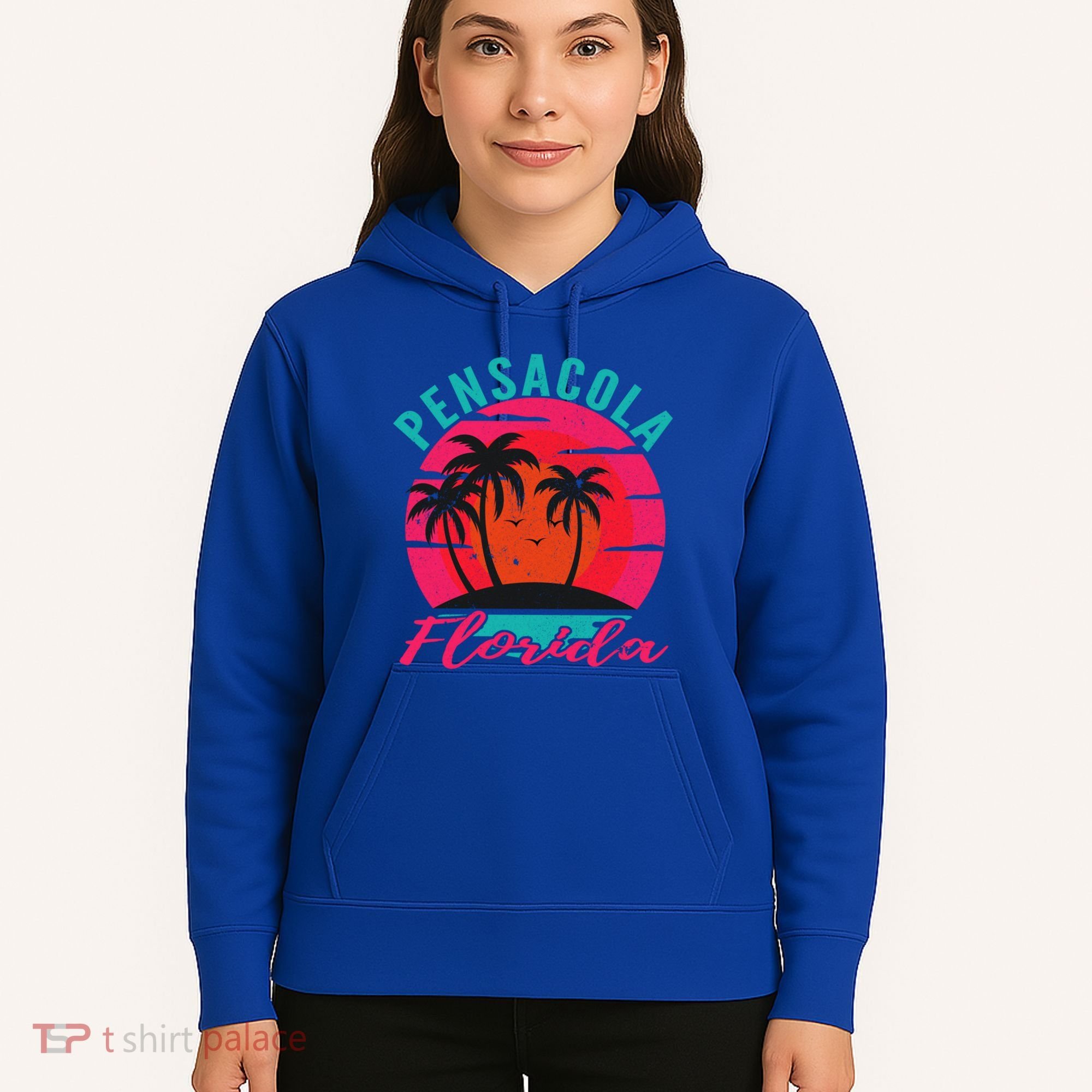 Pensacola Florida Beach Vacation Sunset Gift Hoodie
