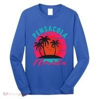 Pensacola Florida Beach Vacation Sunset Gift Long Sleeve Shirt thumb 0