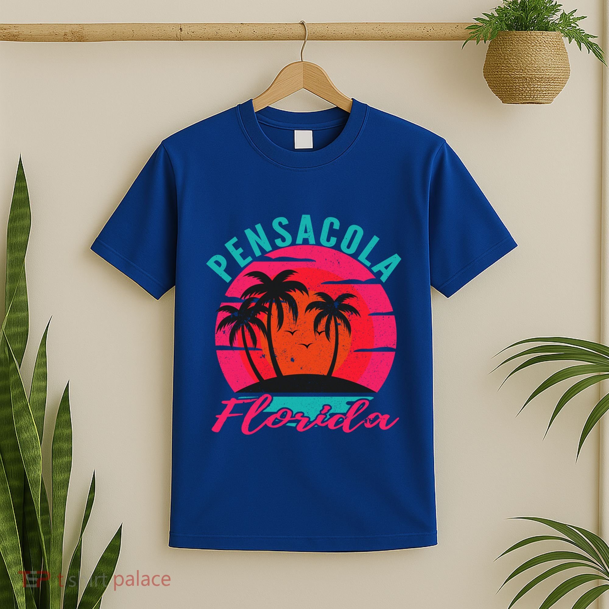 Pensacola Florida Beach Vacation Sunset Gift T-Shirt