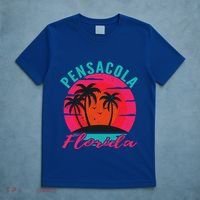 Pensacola Florida Beach Vacation Sunset Gift T-Shirt thumb 5