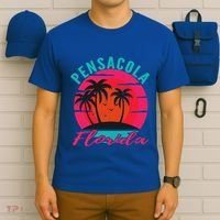 Pensacola Florida Beach Vacation Sunset Gift T-Shirt thumb 6