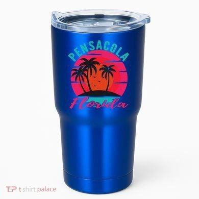 Pensacola Florida Beach Vacation Sunset Gift Tumbler
