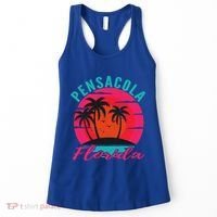 Pensacola Florida Beach Vacation Sunset Gift Women's Tank Top thumb 0