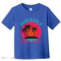 Pensacola Florida Beach Vacation Sunset Gift Toddler T-Shirt thumb 0