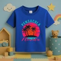Pensacola Florida Beach Vacation Sunset Gift Toddler T-Shirt thumb 3