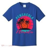 Pensacola Florida Beach Vacation Sunset Gift Kids T-Shirt thumb 0