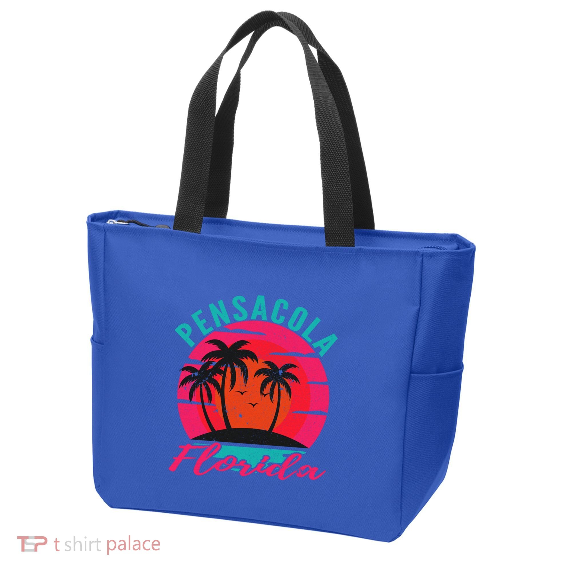 Pensacola Florida Beach Vacation Sunset Gift Tote Bag