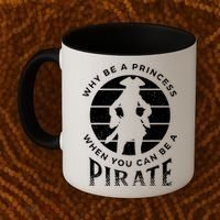 Pirate Freebooter Buccaneer Caribbean Adventure Coffee Mug thumb 2
