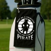 Pirate Freebooter Buccaneer Caribbean Adventure Golf Towel thumb 2