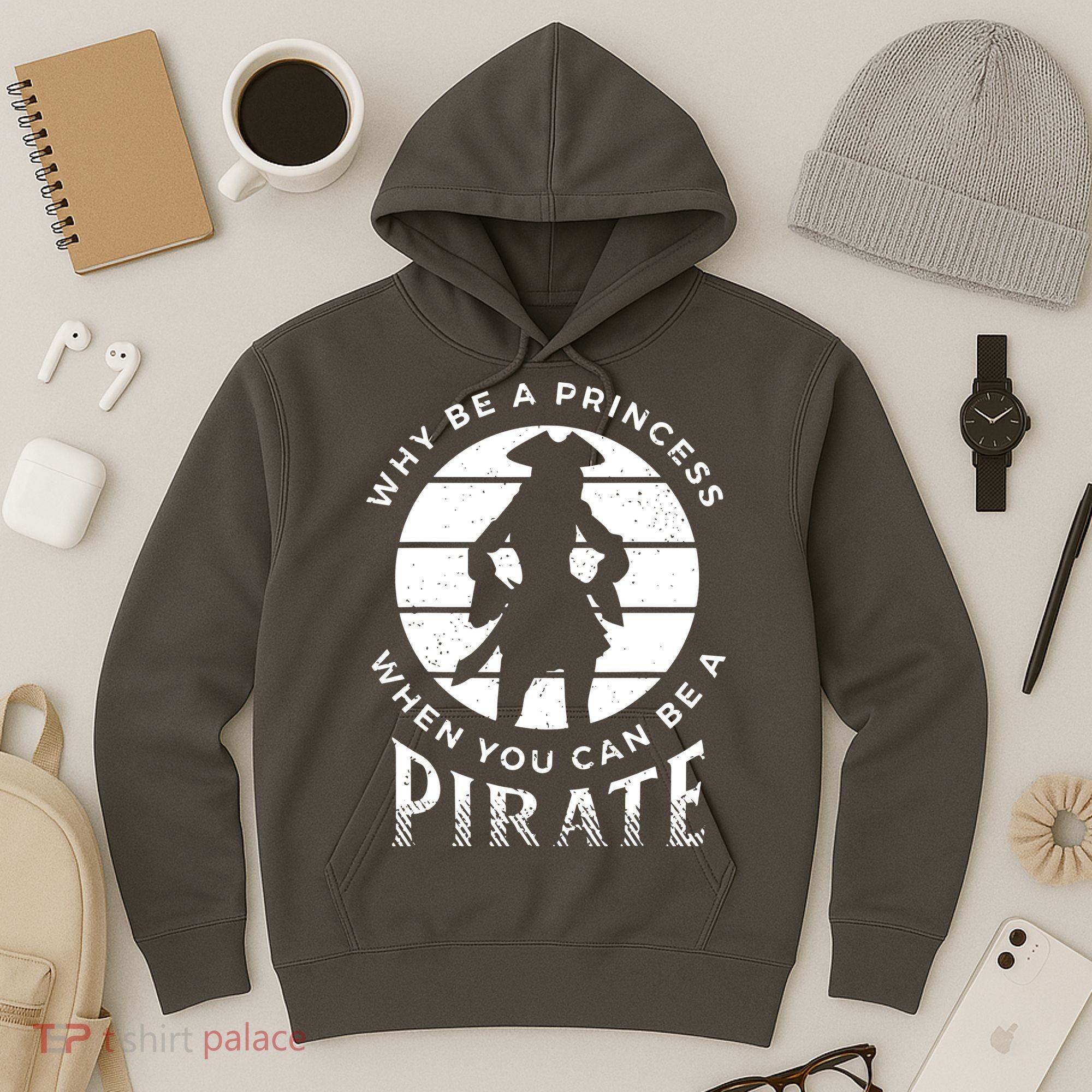 Pirate Freebooter Buccaneer Caribbean Adventure Hoodie