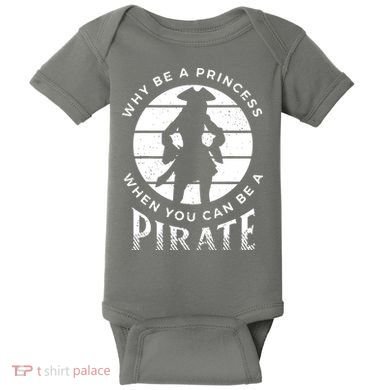 Pirate Freebooter Buccaneer Caribbean Adventure Baby Bodysuit