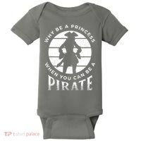 Pirate Freebooter Buccaneer Caribbean Adventure Baby Bodysuit thumb 0