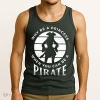Pirate Freebooter Buccaneer Caribbean Adventure Tank Top thumb 3