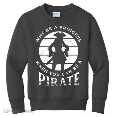 Pirate Freebooter Buccaneer Caribbean Adventure Kids Sweatshirt