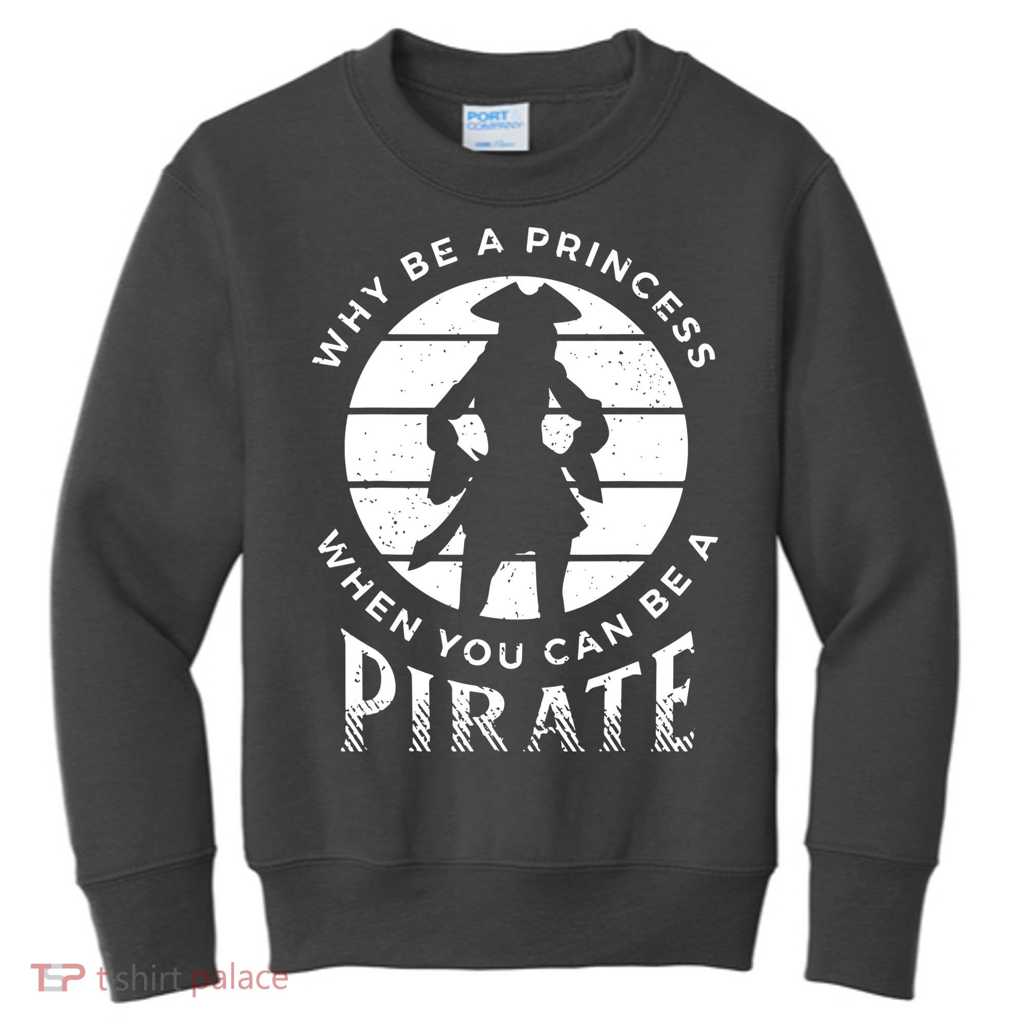 Pirate Freebooter Buccaneer Caribbean Adventure Kids Sweatshirt